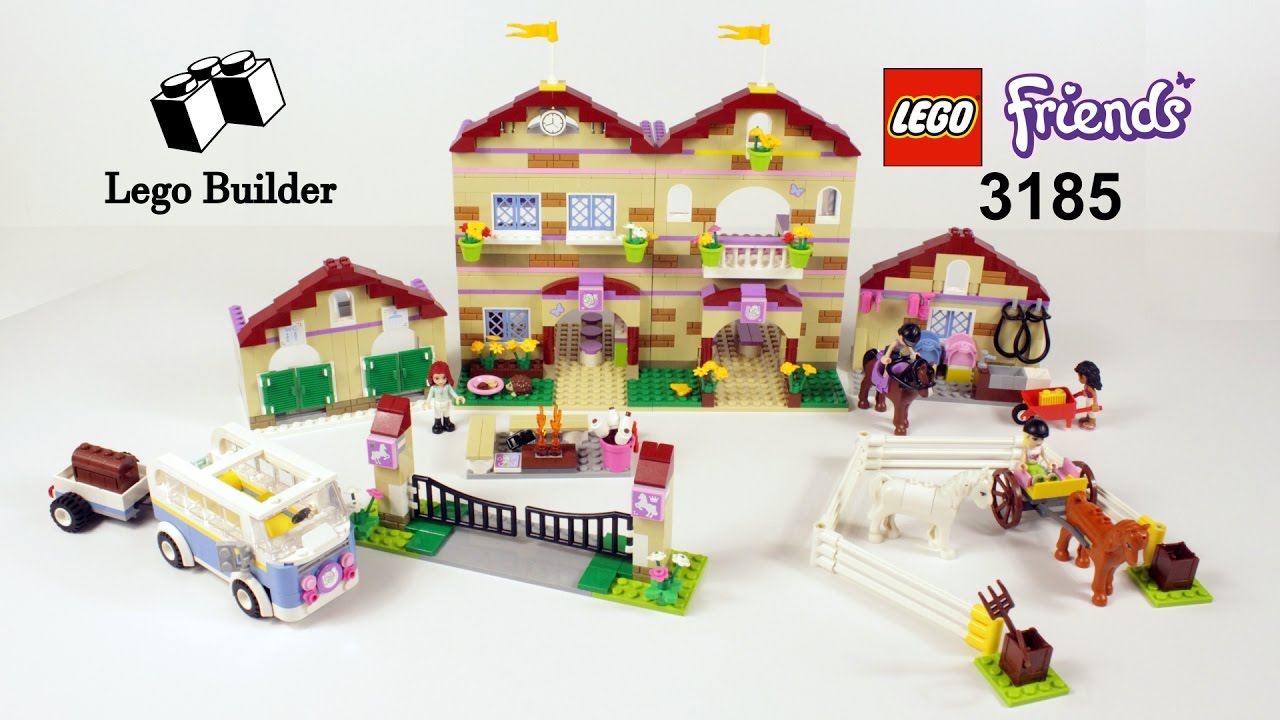 LEGO Friends 3185 Summer Riding - Speed Build Review - YouTube