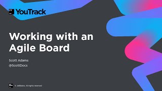 Working with an Agile Board in YouTrack