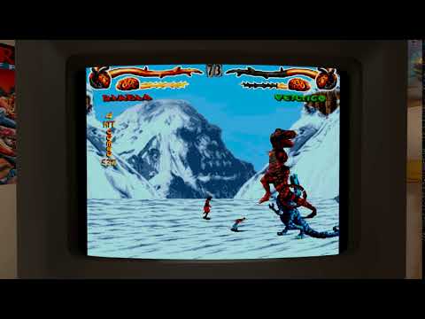 Primal Rage: Diablo i.A 3+4 stun into 100% combo (Genesis)
