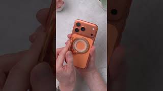 AULUMU’s new G09 Ghost Orange with a transparent design 🍊👀#shorts #aulumu #magsafe #tech #iphone