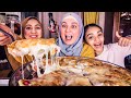 تحدى بيتزا🍕🍪 ام نصف كيلو موزاريلا من دومينوز بيتزا بس على طريقه ماما 🤦