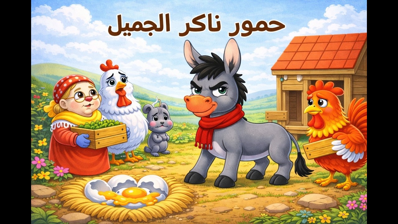 حمور ناكر الجميل قصة عن الشكر وعدم نكران المعروف