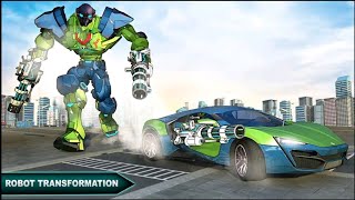 Monster Hero Robot car transform games- Monster Hero City Battle Rescue Mission - android gameplay screenshot 4