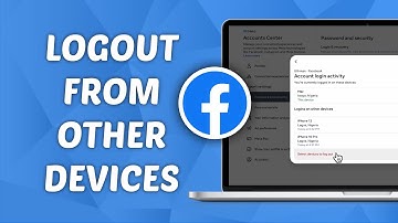 How to Logout Facebook from Other Devices on PC
