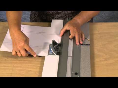How to Cut and Offset Corner Mat with LOGAN mat cutting equipment