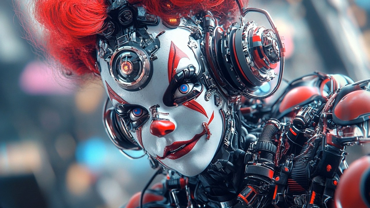 🤡 Cyborg Clowns of the Psychedelic Circus 🎪  |  SCI-FI BIZARRO