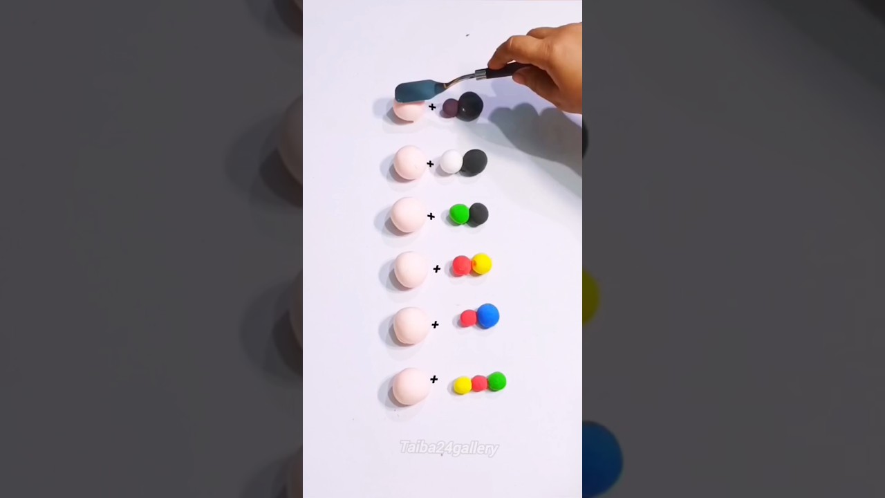 Surprising Color Recipes. Color Recipes from 6 color & Solid coral 