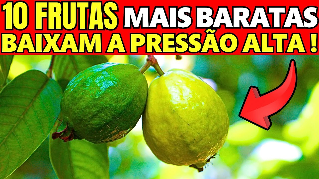 10 FRUTAS que BAIXAM A PRESSÃO ALTA - Como BAIXAR A PRESSÃO ...