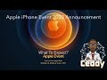 Ceddy Talks on Announced Apple Event on October 13th.  iPhone 12 Reveal &amp; What Else Is Expected!!!