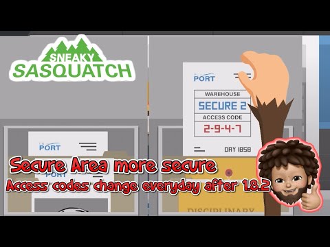 Sneaky Sasquatch -  Secure Door is more secure (1.8.2) | Access Codes change everyday