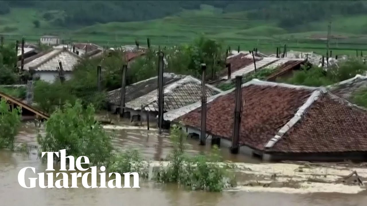 Thousands evacuate as North Korea floods damage homes and crops YouTube
