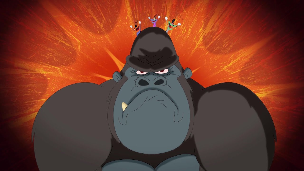 Oggy and the Cockroaches 🦍💥 OGGY AND KING KONG (S05E03) Cartoon | New Episodes in HD