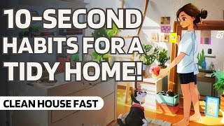 10-Second Daily Habits to Keep Your Home Clean & Tidy