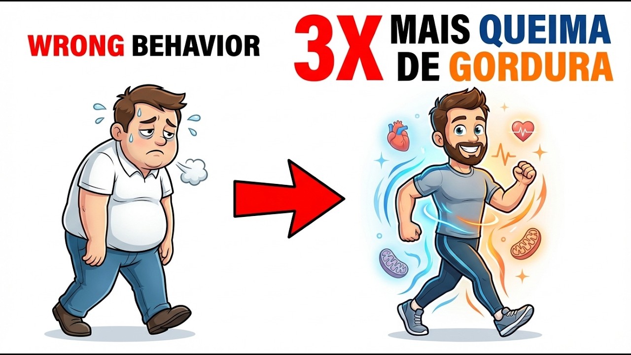 Caminhe ASSIM para forçar seu corpo a queimar gordura abdominal