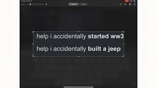 help I accidentally built a jeep