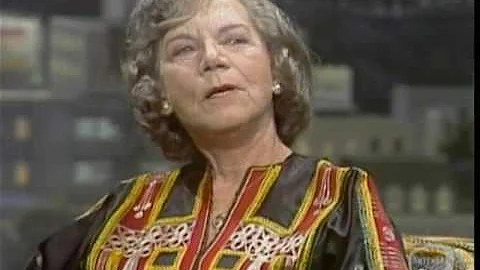 Ellen Corby--Rare 1976 TV Interview, Grandma Walton