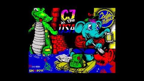 "CJ in the USA" in-game music, ZX Spectrum 128k