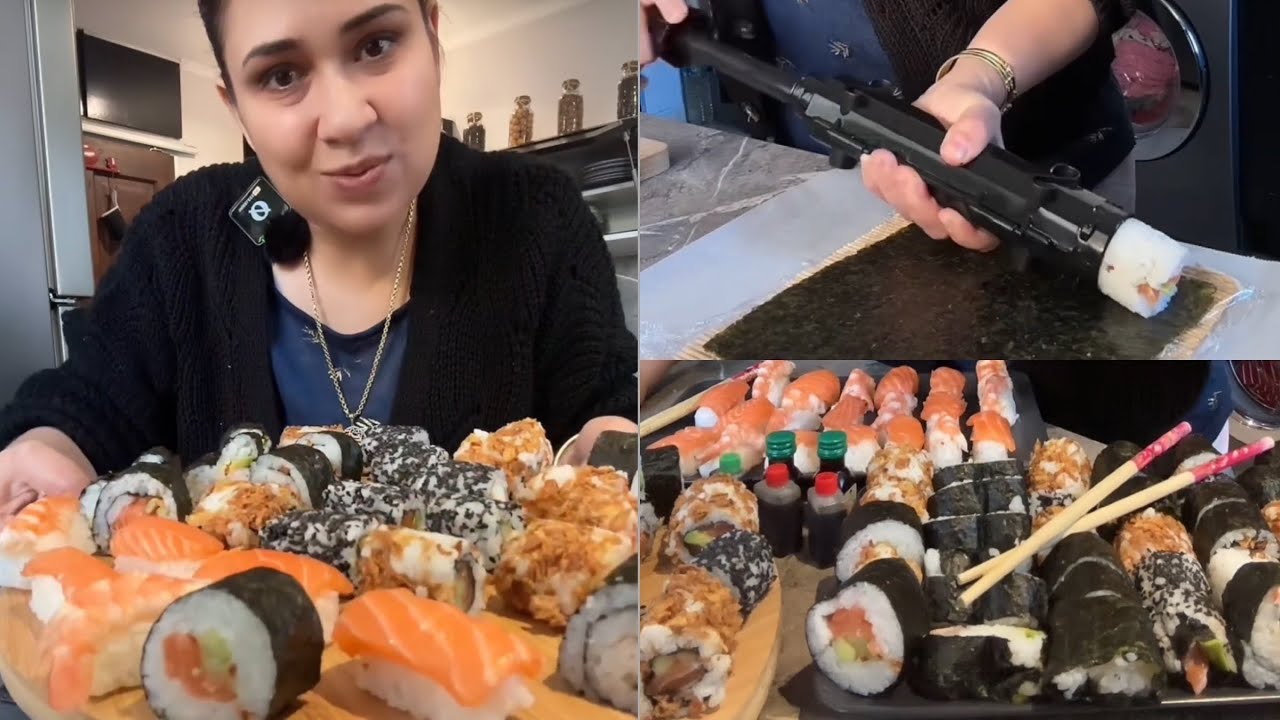 السوشي بأسهل طريقة    🍣   Sushis