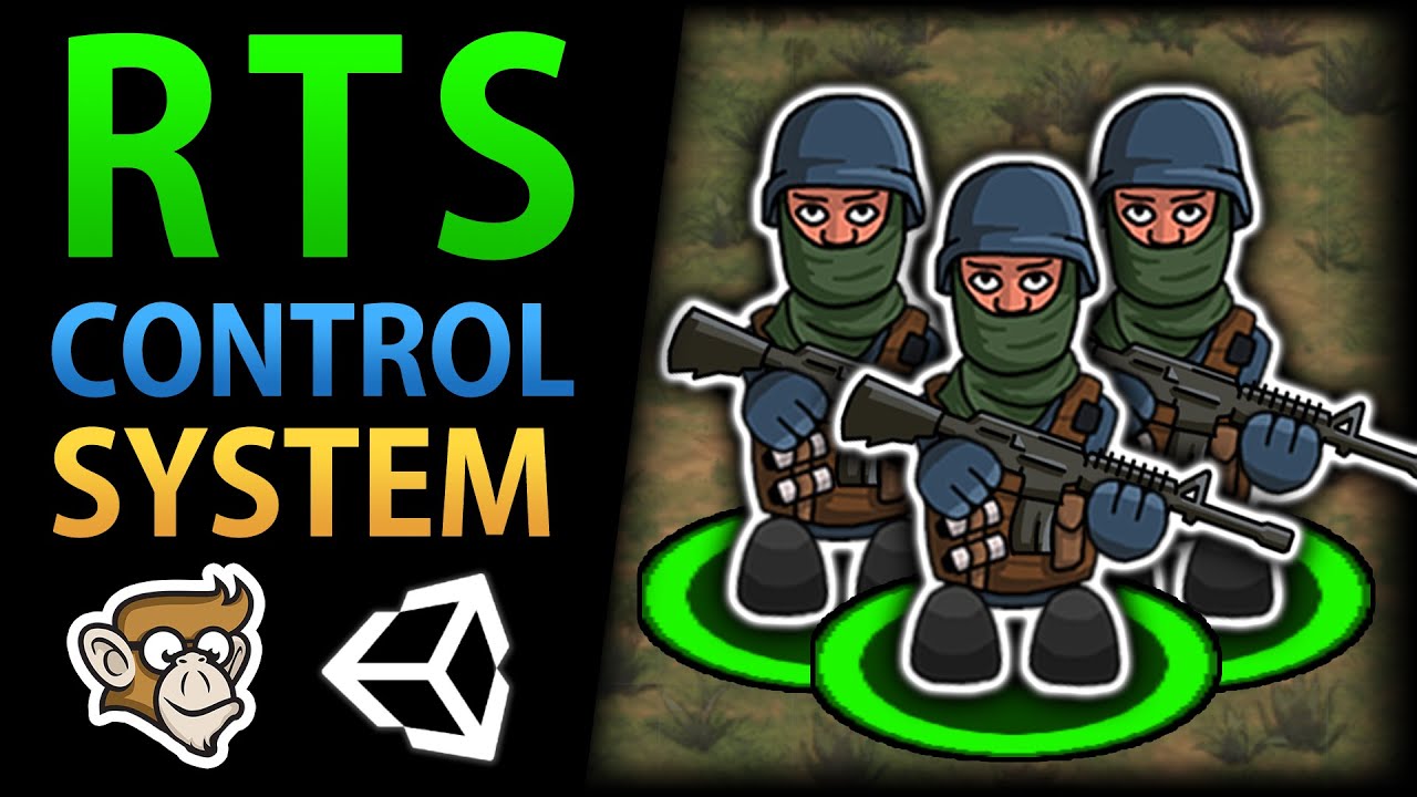 Control Units And Give Orders! (Unity Rts Tutorial)