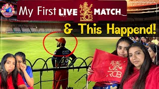 Finally Met Virat Kohli | My First RCB Match in Stadium | IPL Live | Yashaswini Deshpande