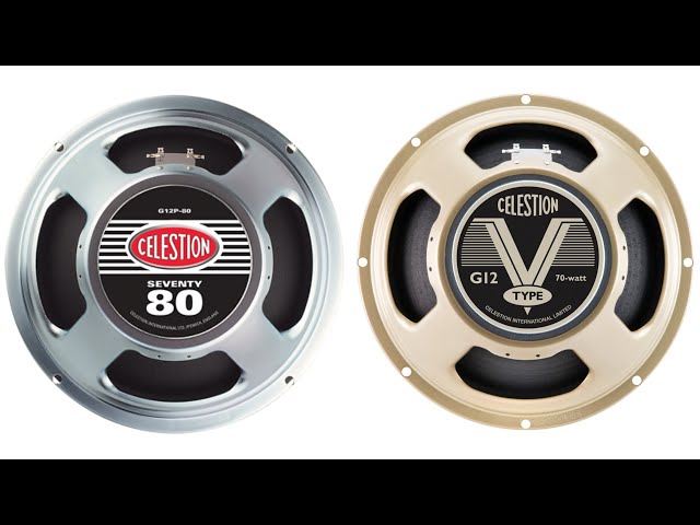 Celestion 70/80 Vs Celestion V-Type - YouTube