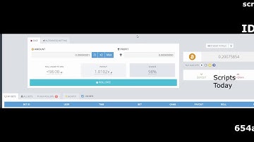 Bitsler Script BOT 12 of November 2017 working WITHDRAW PROOF