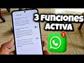 3 Ajustes que debes ACTIVAR en WhatsApp para evitar que te ESPÍEN o ROBEN tu cuenta 2026