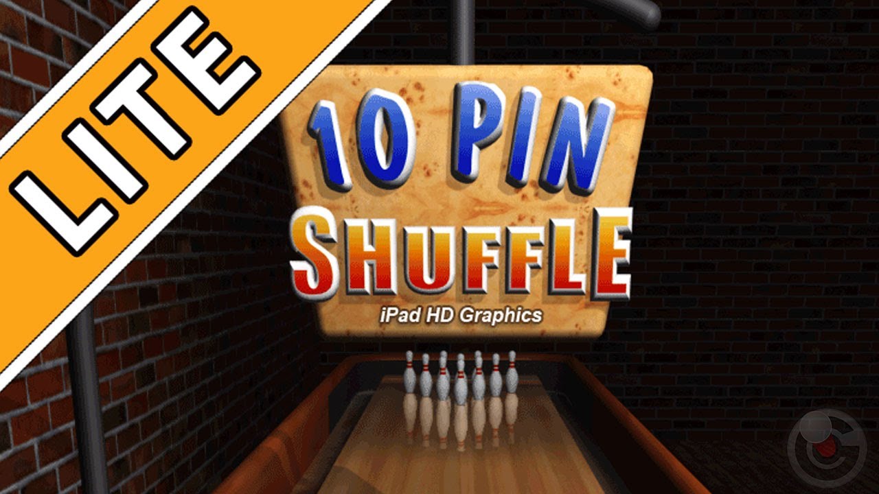 10 Pin Shuffle? Bowling Lite iPhone & iPad Gameplay Video YouTube