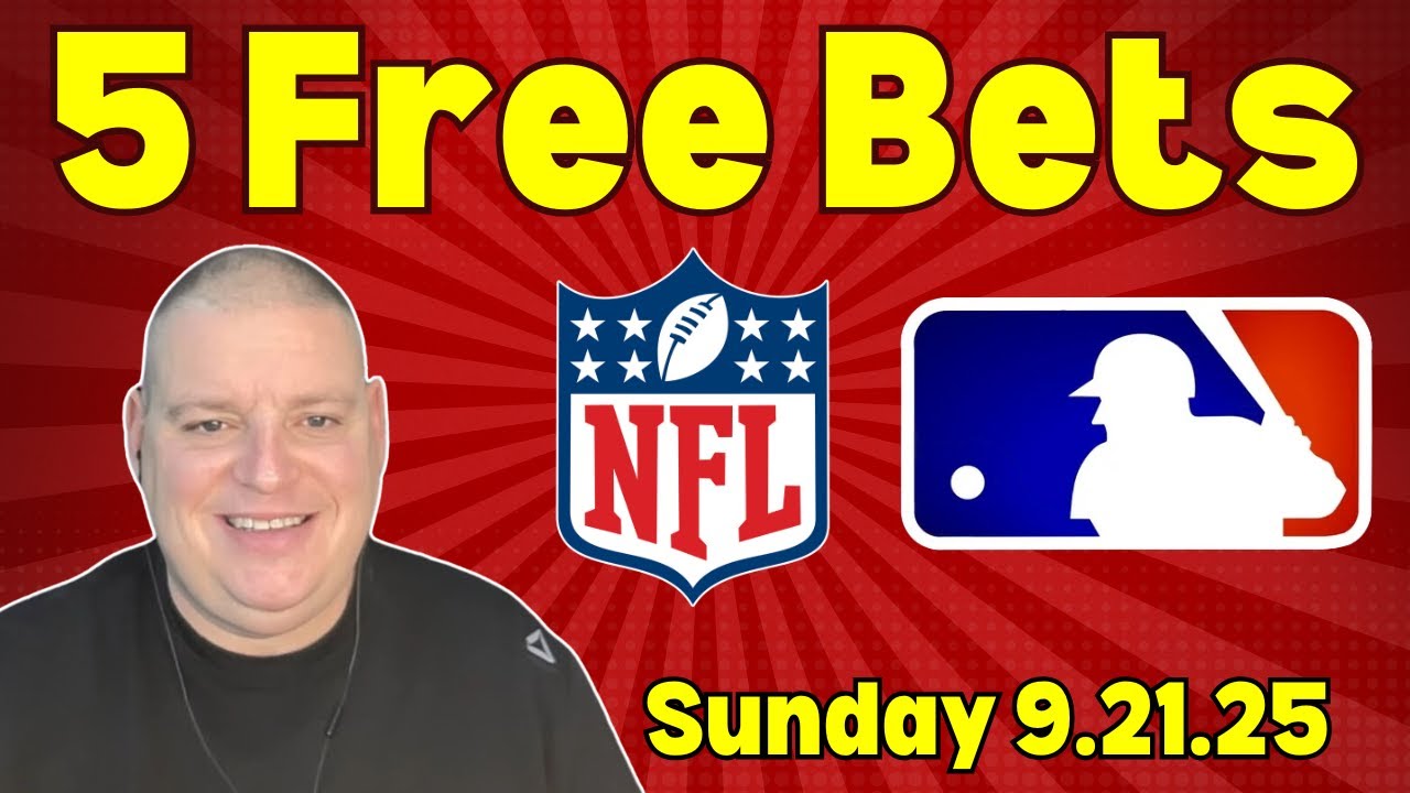 Sunday 5 Free Betting Picks & Predictions - 9/21/25 l Craig's Picks & Predictions