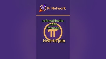 pi network referral / invite code ｜pi network how to join  #crypto #pinetworkmainnetlauch
