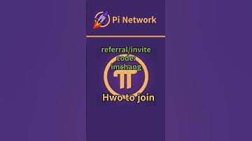 pi network referral / invite code ｜pi network how to join  #crypto #pinetworkmainnetlauch