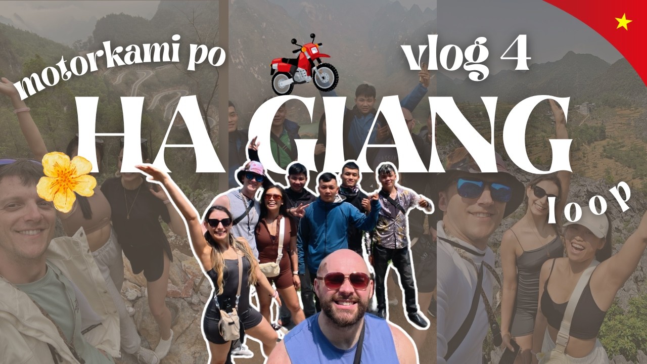 Motorkami po Ha Giang loop 🛵 | Vietnam a jeho krásy 🗻 | VLOG 4