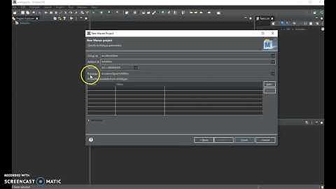 Cómo crear un proyecto Maven simple en Eclipse