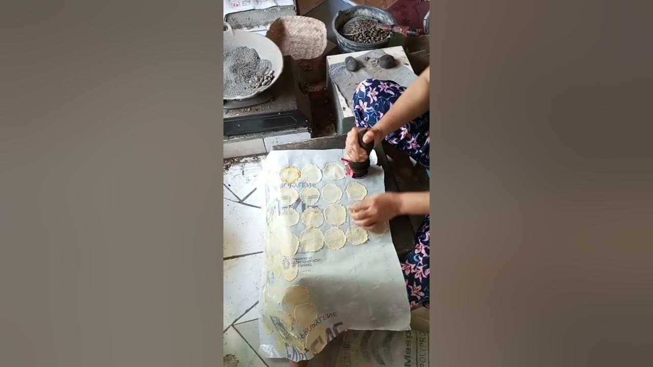 Proses buat emping