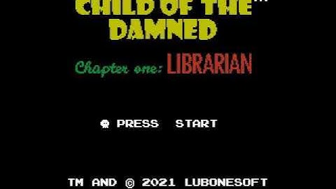 Child of the Damned - LuboneSoft homebrew NES game (test 5)