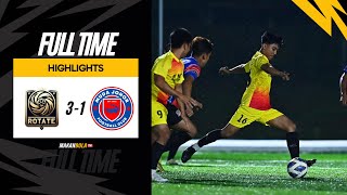 Rotate FC 3 - 1 Muda Johor FC | Sorotan Perlawanan Social League 1.0 M\u0026M Sports Centre