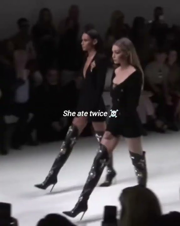 Gigi for Versace Slay🔥| model | catwalker | fashion show