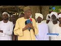 رئيس المجلس الرئاسي يقد م واجب العزاء لأسرة الشهيد أسامة حسن خلال مراسم التأبين بولاية غرب دارفور