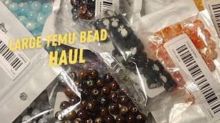 Huge TEMU bead and jewelry making haul / Jewelry Business