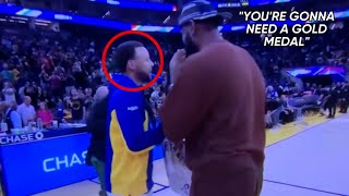 *FULL AUDIO* LeBron James Recruits Steph Curry To Team USA \& Says “You’re Gonna Need A Gold Medal”👀