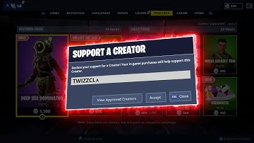 Support A Creator Intro | TwizzClan | Use Code TwizzClan in the Item shop |