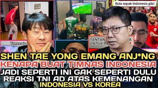 REAKSI TNI AD RAKYAT INDONESIA ATAS KEMANGAN TIMNAS INDONESIA U23 VS KOREA