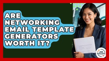 Are Networking Email Template Generators Worth It? - Job Success Network