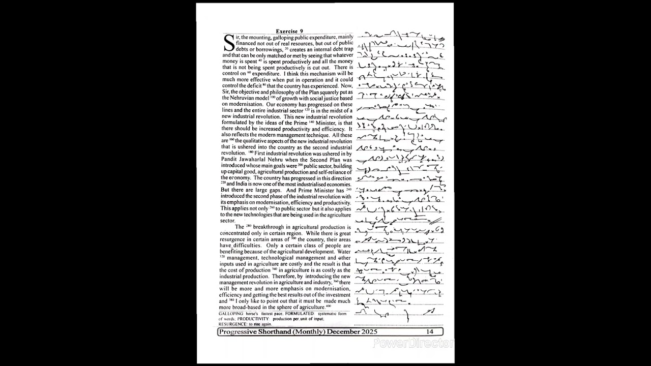 PROGRESSIVE MAGAZINE DECEMBER 2025 EX.9 & 10 @100 WPM