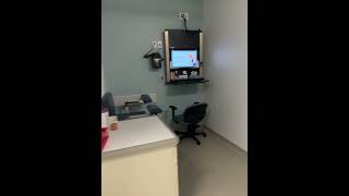Inside look of Kelsey-Seybold Clinic blood work lab always clean today empty