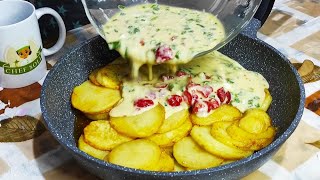 My grandmother taught me this dish! The most delicious potato recipe for dinner