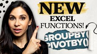 Excel GROUPBY & PIVOTBY Functions - All You Need to Know (do they BEAT Pivot Tables? 🤔) by Leila Gharani 321,909 views 4 months ago 16 minutes