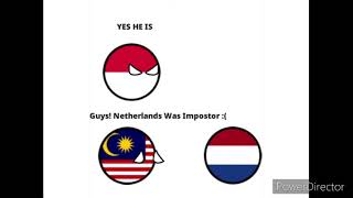 Among us but it’s countryball + Gliof Niot part 2