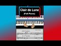 Clair de Lune (Felt Piano)