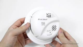 First Alert Hardwired 120-Volt Heat Alarm with Battery Backup (HD6135FB)